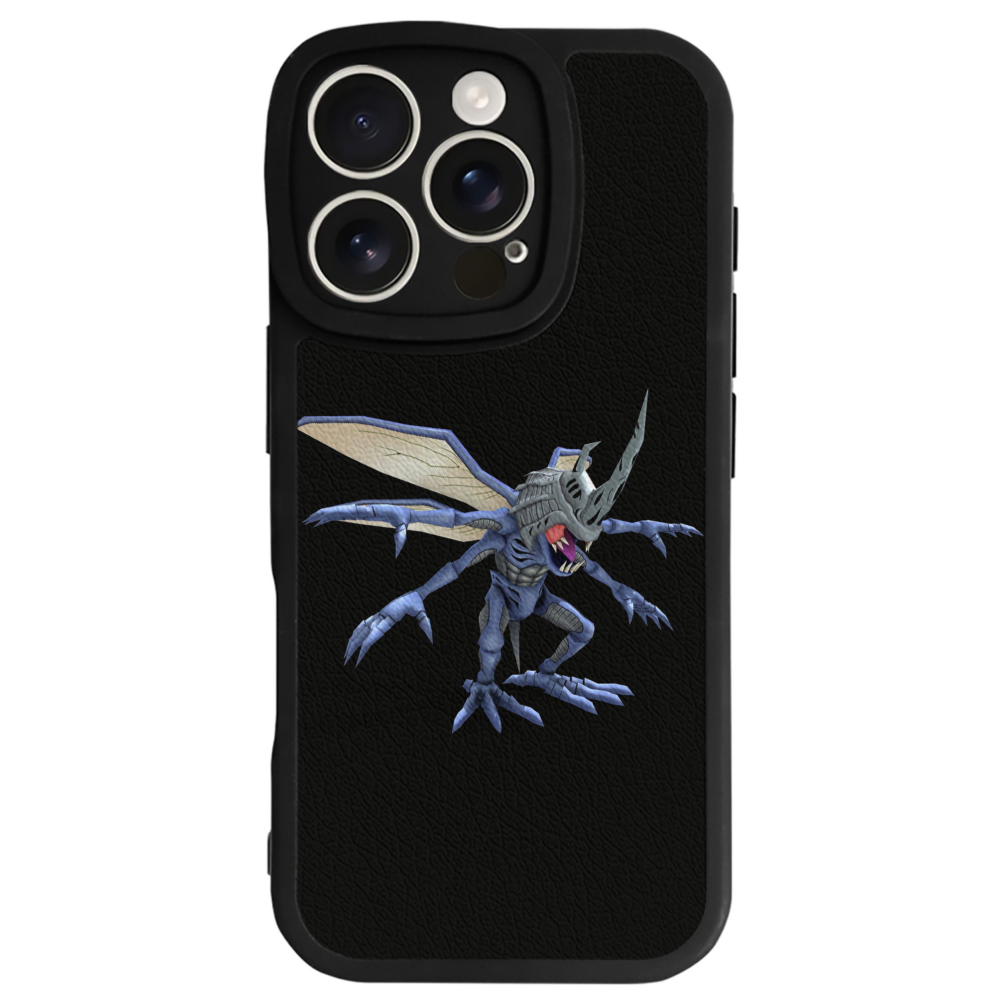 （画像用） Digimon デジタルモンスター/デジモン 【iPhone 16シリーズ対応】シリコンスマホケース（レザー調） 材質：シリコン
